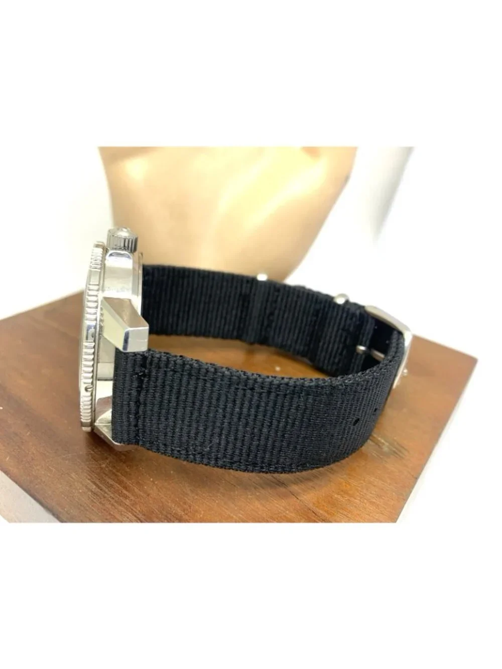 Sinn Men's Watch 104.2791 Swiss Automatic Black Dial Day Date Nylon Strap 41mm